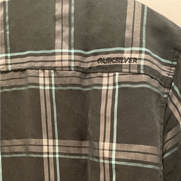 EUC Quiksilver Waterman plaid shirt - Picture 5 of 6